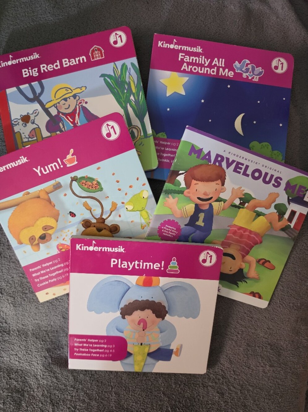 Set Of 5 Kindermusik Books
